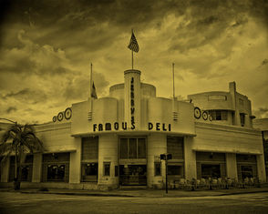 Art Deco building in Miami, Florida