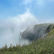 Mists rising over Bempton Cliffs in Yorkshire