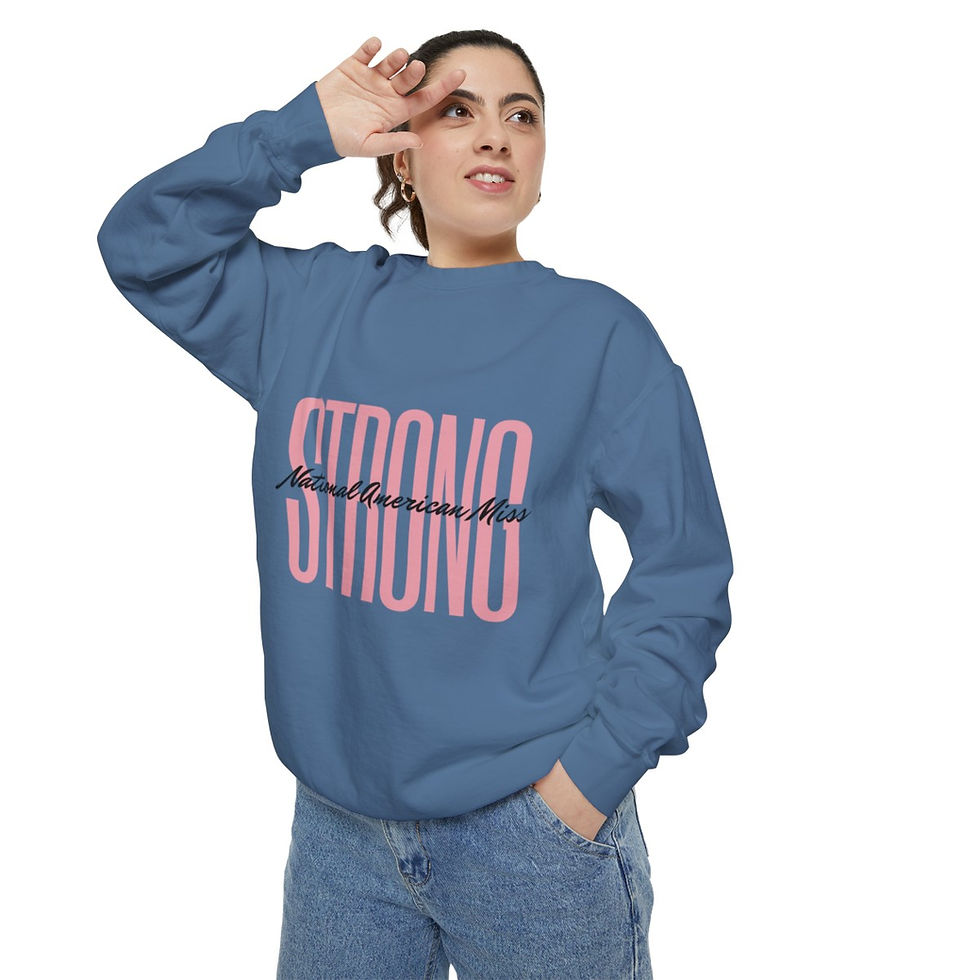 Thumbnail: NAM STRONG Comfort Colors Sweatshirt