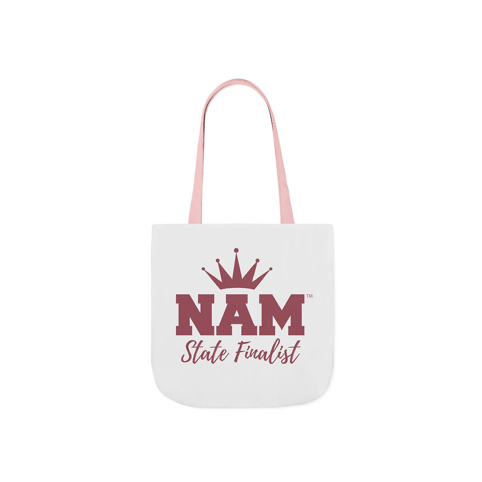 Thumbnail: Canvas Tote Bag, Color Strap Options