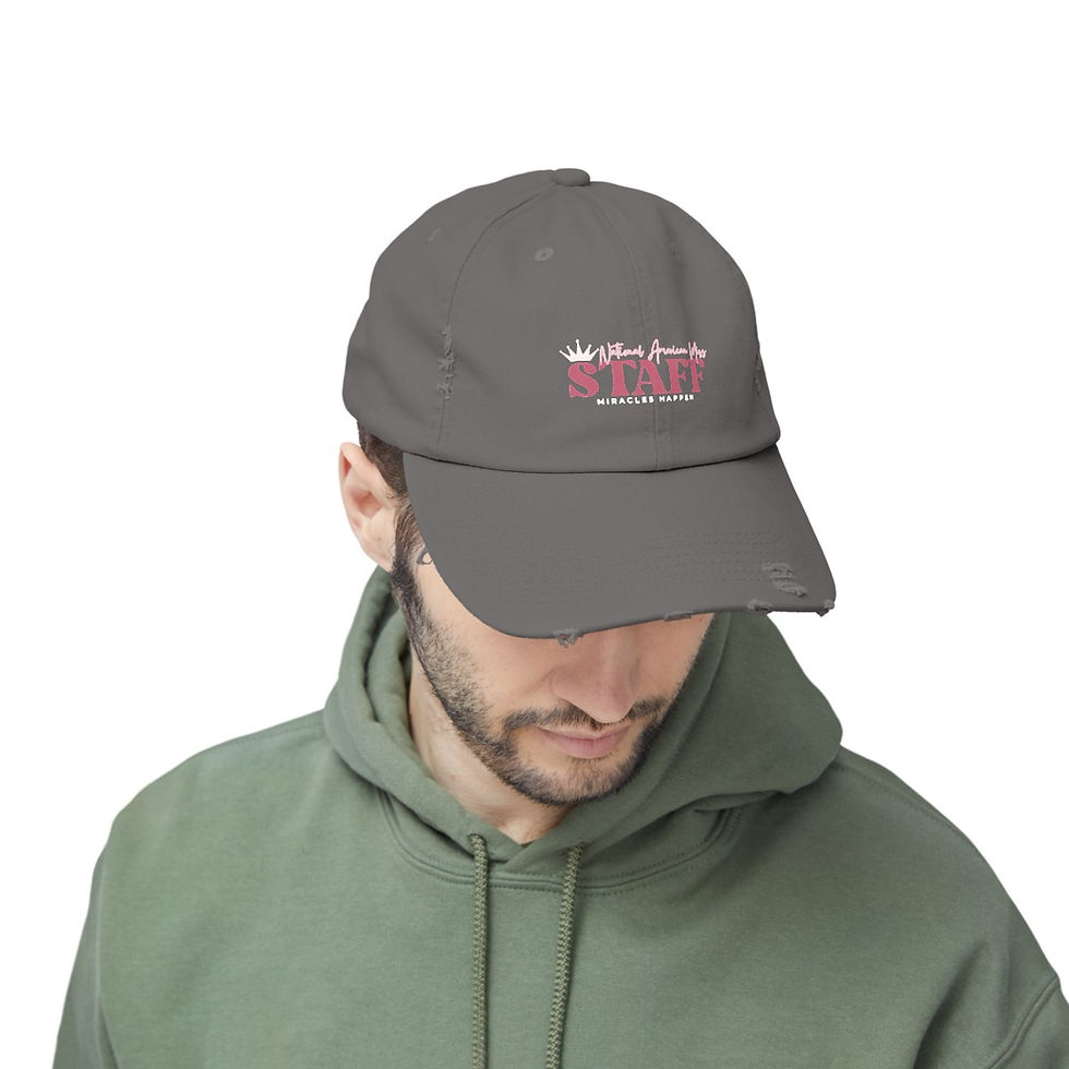 Thumbnail: NAM Staff Miracles Cap - Soft Pink Logo