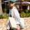 Thumbnail: Premium Everyday canvas tote with woven sewn handles 100% Cotton Canvas Sports