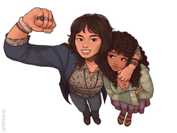 Prince and Stevie Art