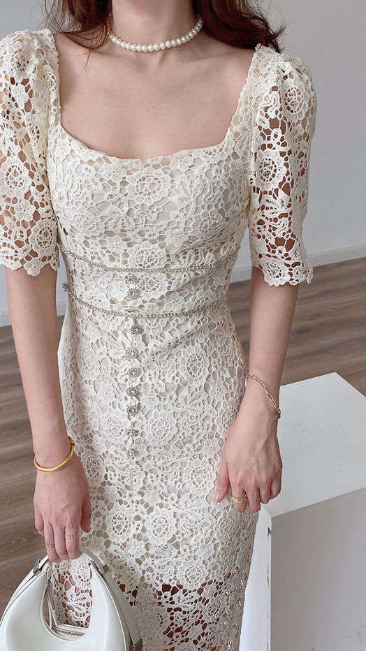 Küçük resim: Ekru Dantel Tasarım Ürün Kodu A1274