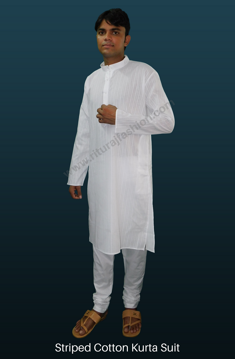 Striped Cotton Kurta Suit_5B.png
