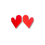 Thumbnail: Small Heart stud