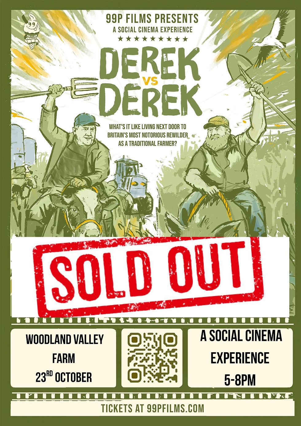 Derek vs Derek, Woodland Valley Farm (SOLD OUT)