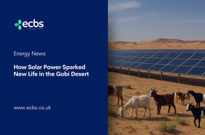 How Solar Power Sparked New Life in the Gobi Desert