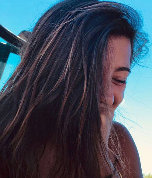 Female wakeboarder Eugenia de Armas