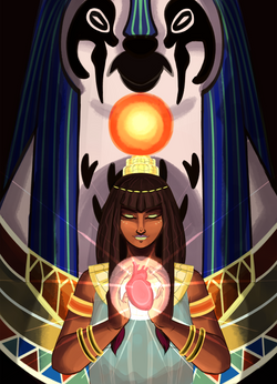 Ra's heart and secret name