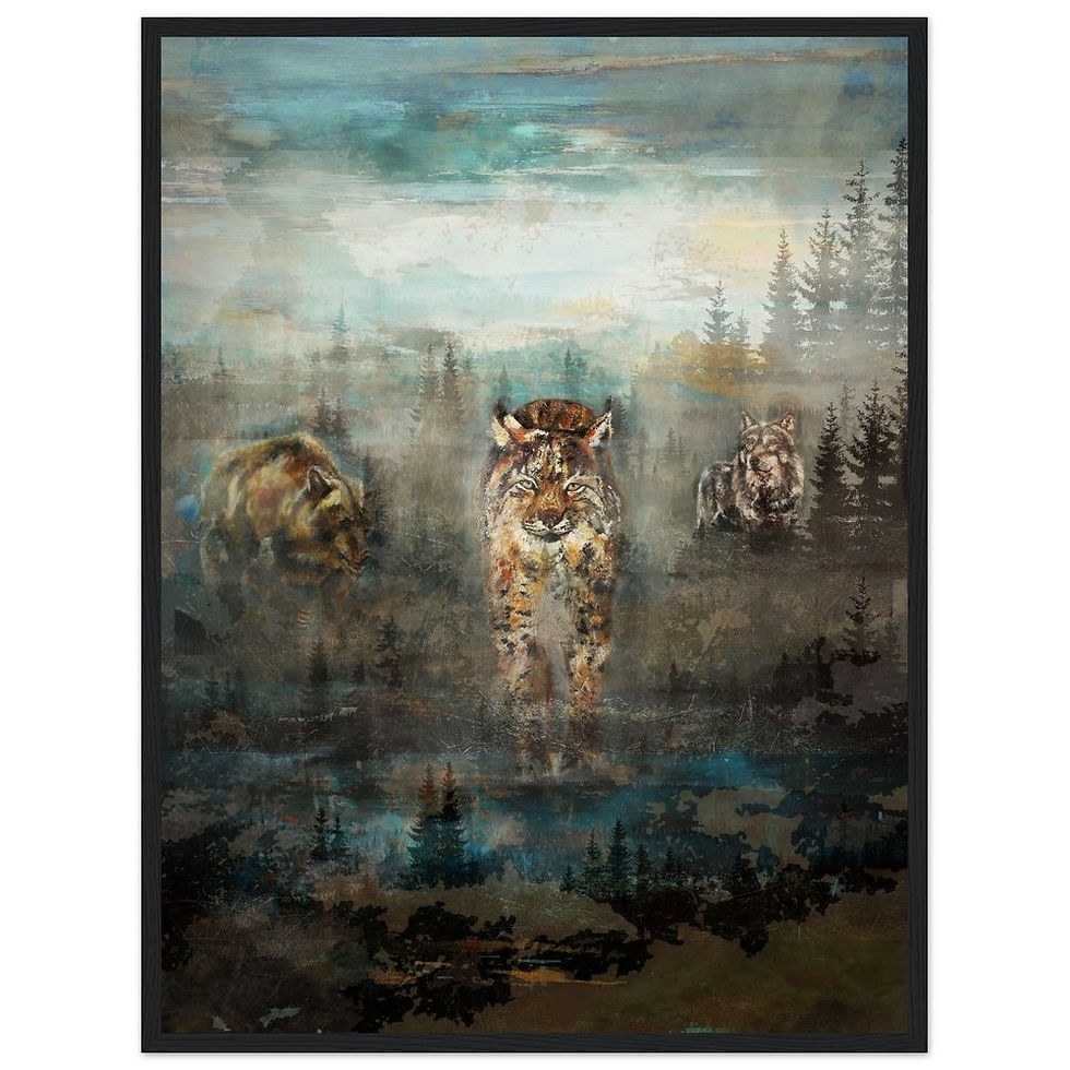 Miniatyrbilde: Museum-Quality Matte Paper Wooden Framed Poster