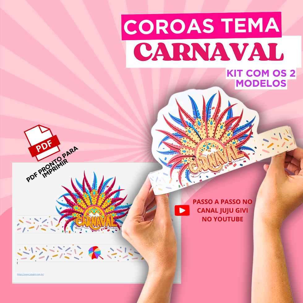 Miniatura: Coroas tema CARNAVAL