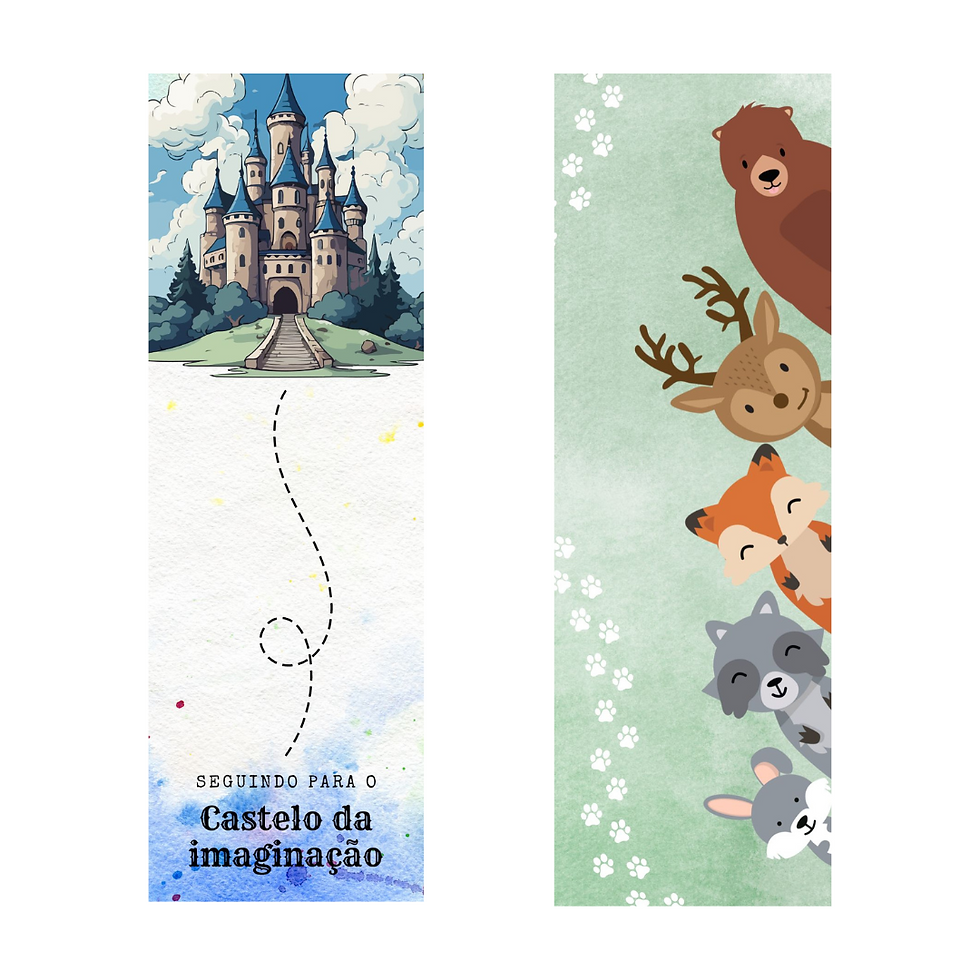 Miniatura: Kit com 5 marcadores de página