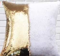 Thumbnail: Sequin Pillow Personalized | Custom Photo/text Pillow| Custom Magic Pillow | Mer