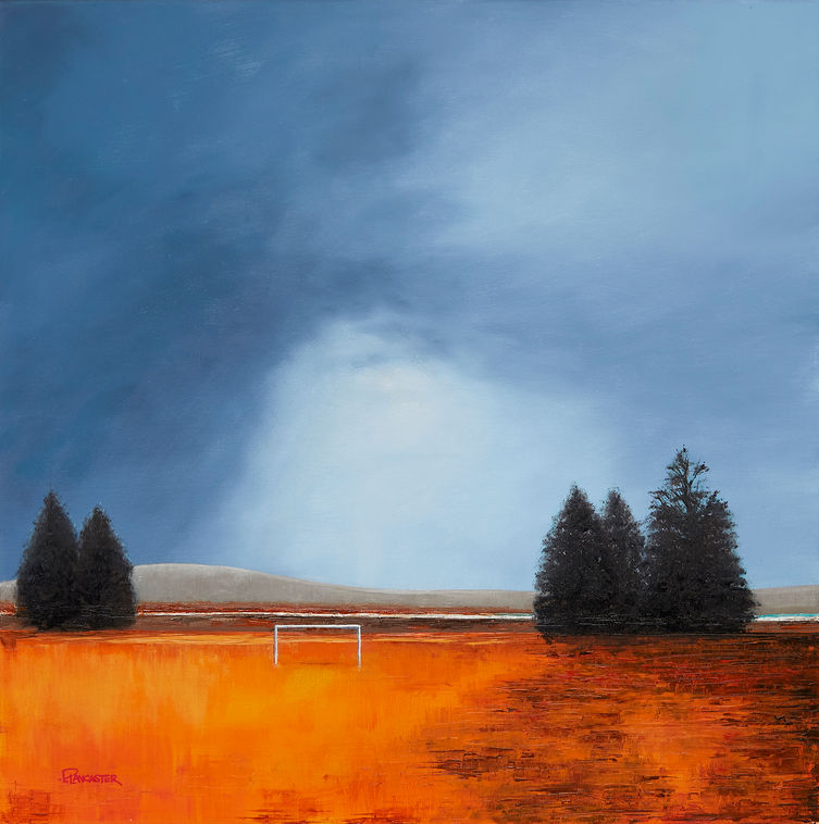Red pitch
Fields of dreams canvas #6 