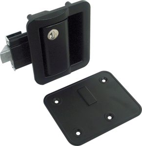 FIC Feeder Door Lock - Black