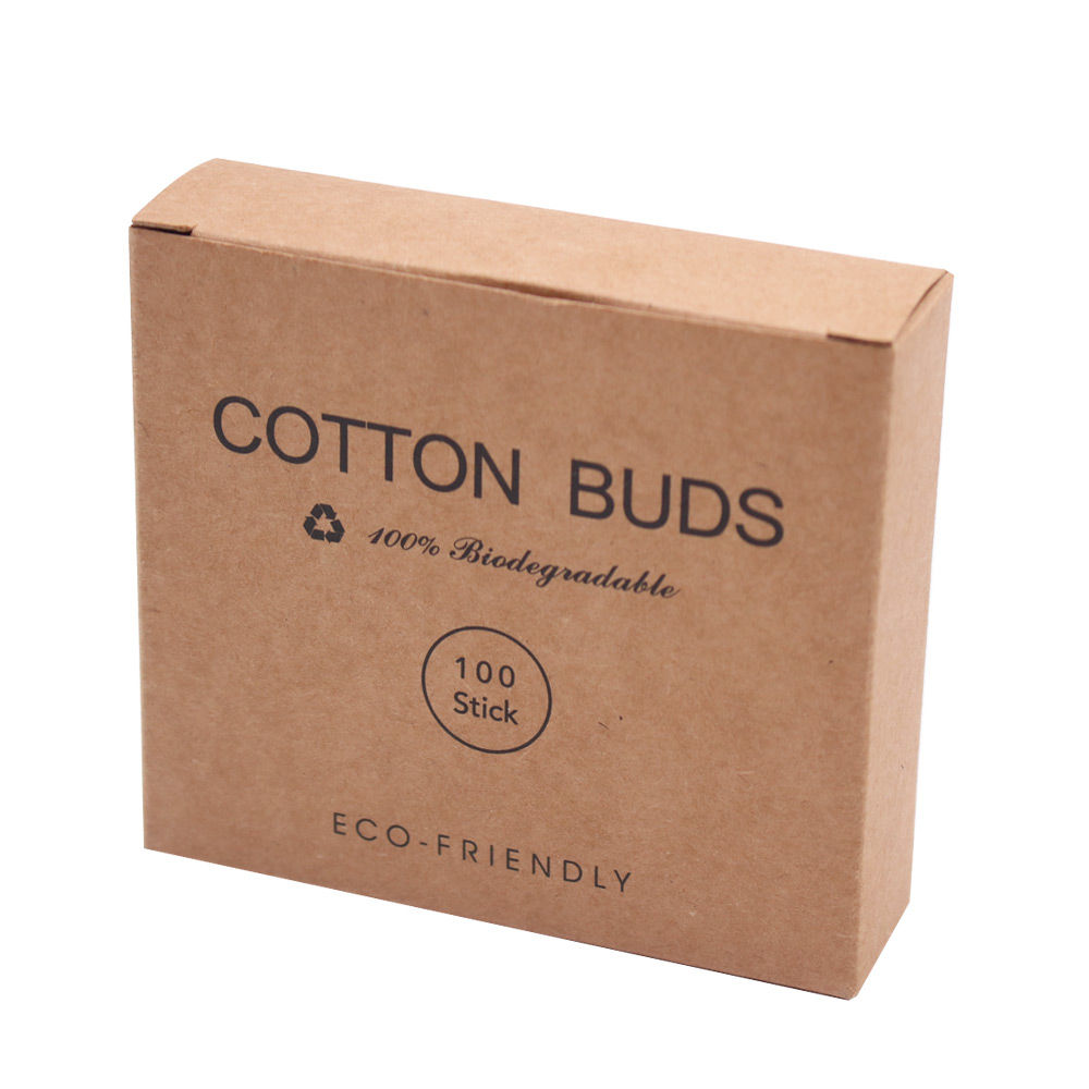 Eco Friendly Biodegradable Cotton Buds 100