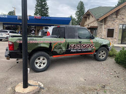 Truck wrap