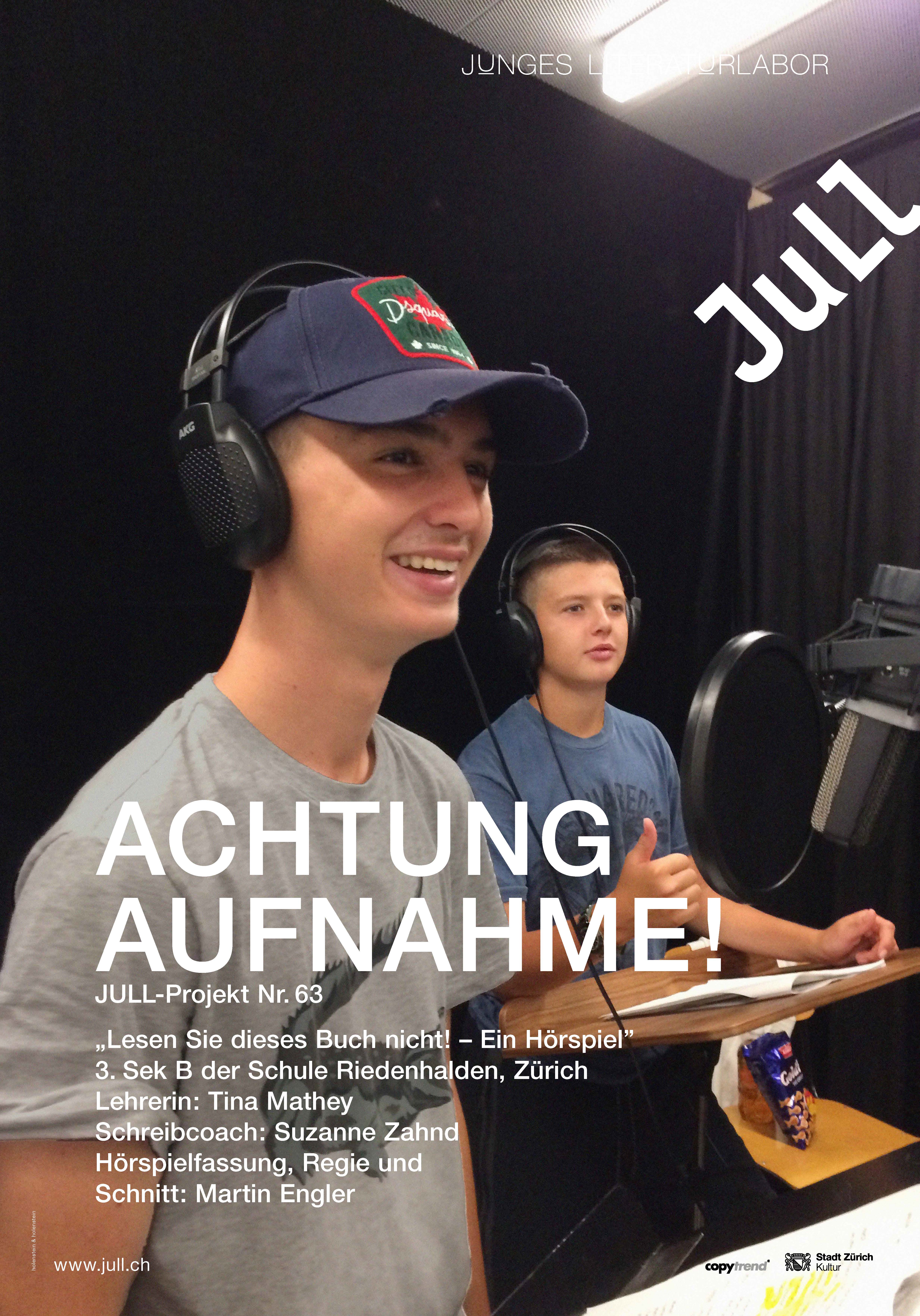 Achtung Aufnahme!