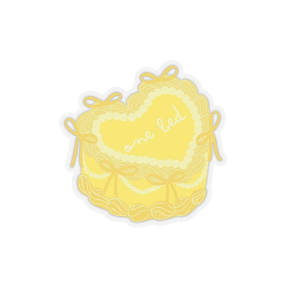 Thumbnail: One Bed Cake Sticker