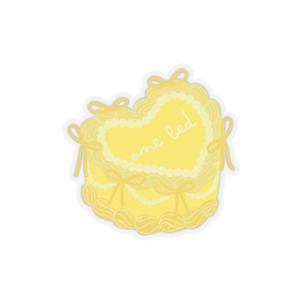 Thumbnail: One Bed Cake Sticker