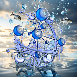 A ship sailing into the ocean of snow and ice