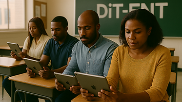 DiT-ENT Trainers using Ipads