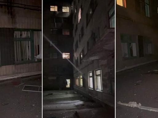 Bolnica je oštećena kao rezultat udara UAF-a na Makiivku