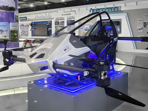 Prvi kineski potpuno električni leteći 'go-kart' jednosjed postavljen za proizvodnju u ožujku 2025.