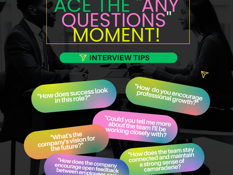 Interview Tips: Do You Have Any Questions? 