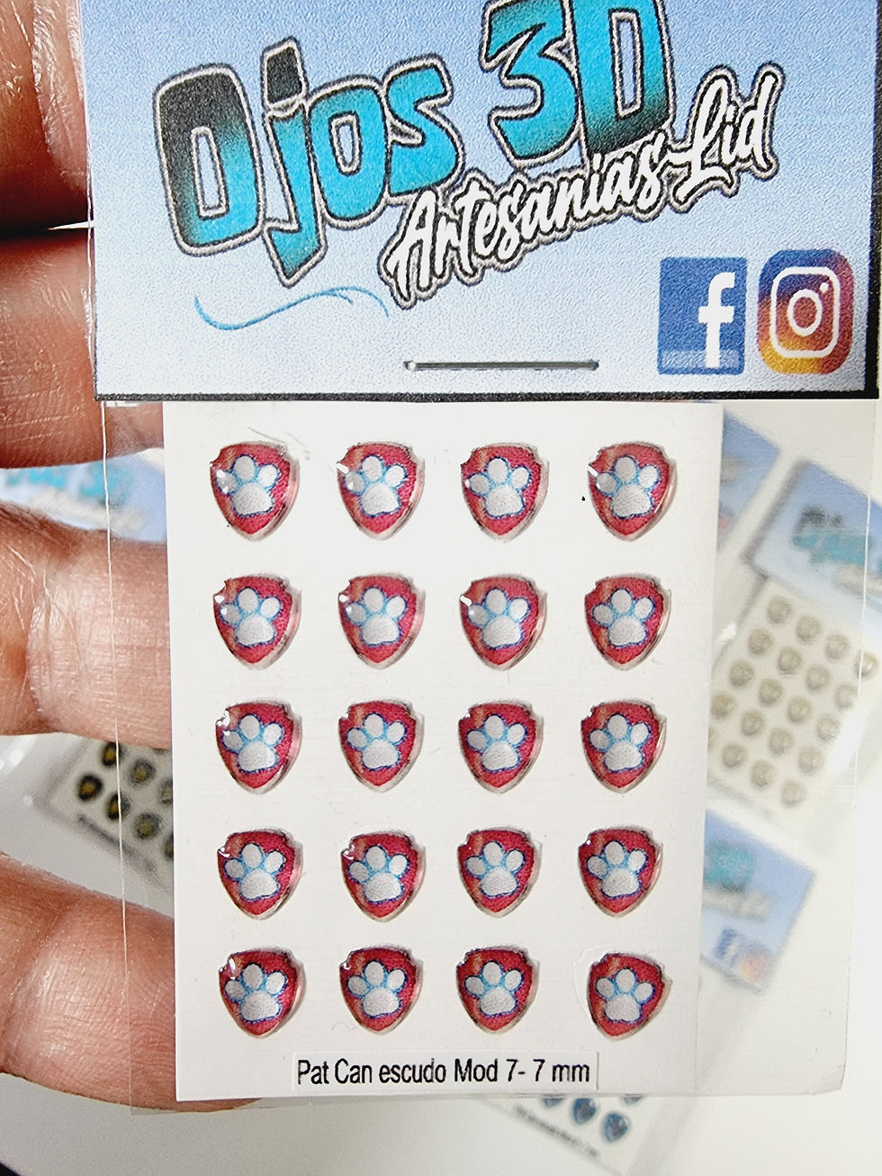 Thumbnail: PAW Patrol pack of 20pcs self-adhesive stickers (decal)