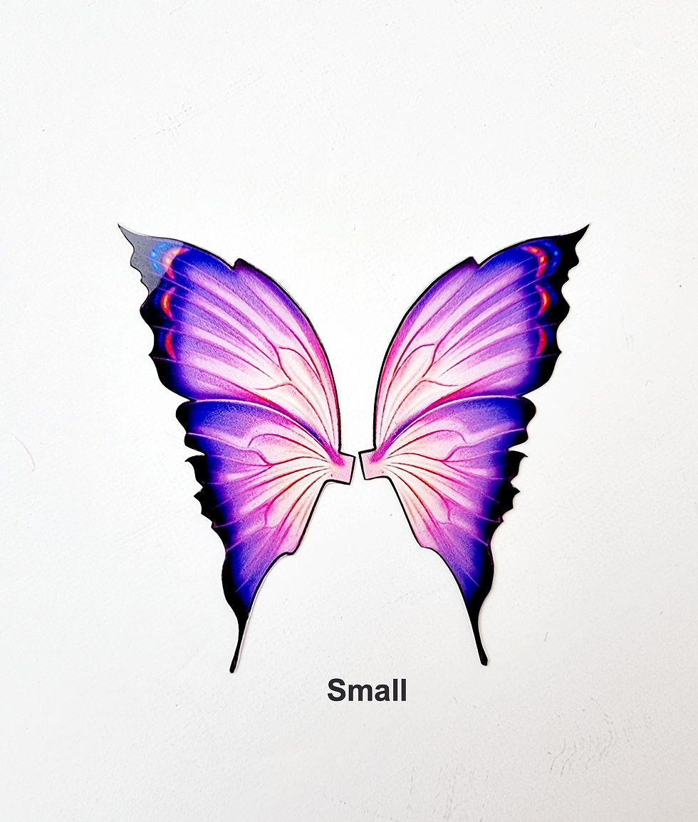 Thumbnail: Fairy-Butterfly Wings Handcrafted #104