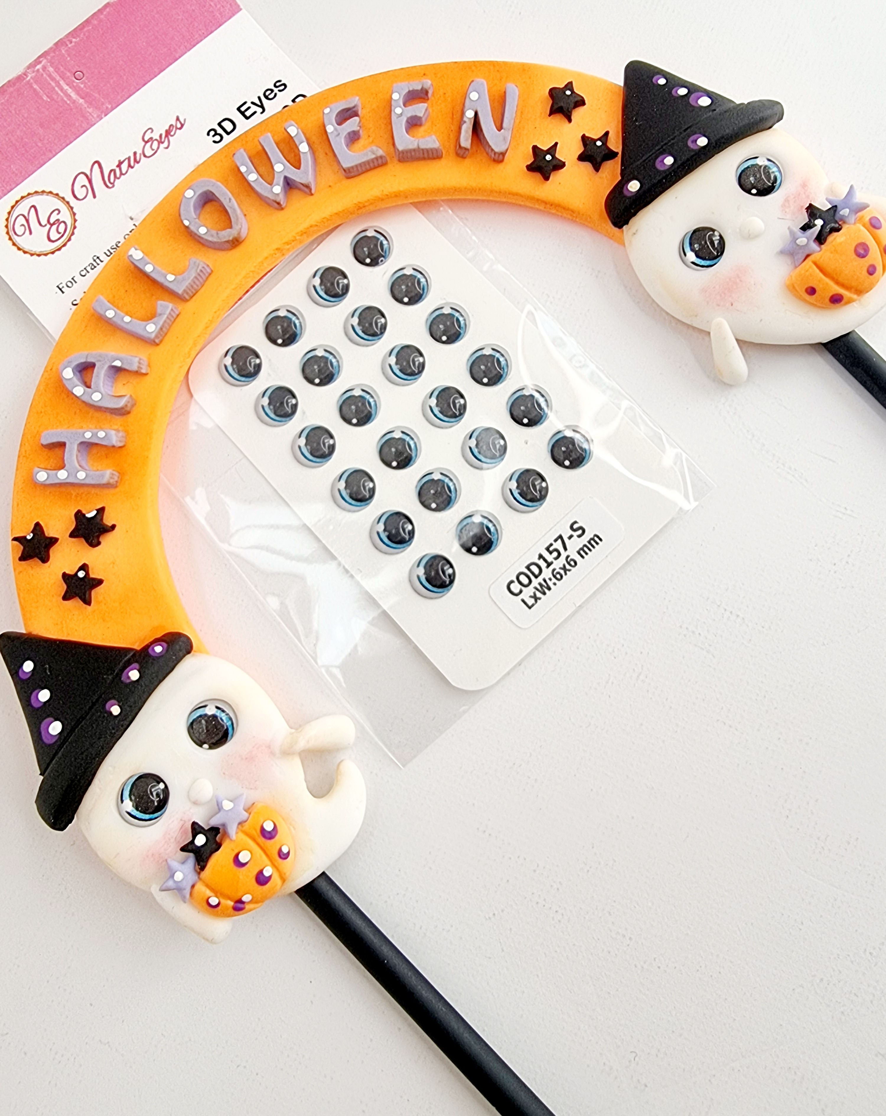 3D adhesive eyes COD157