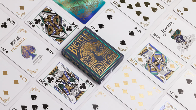 Thumbnail: Bicycle Peacock Playing Cards