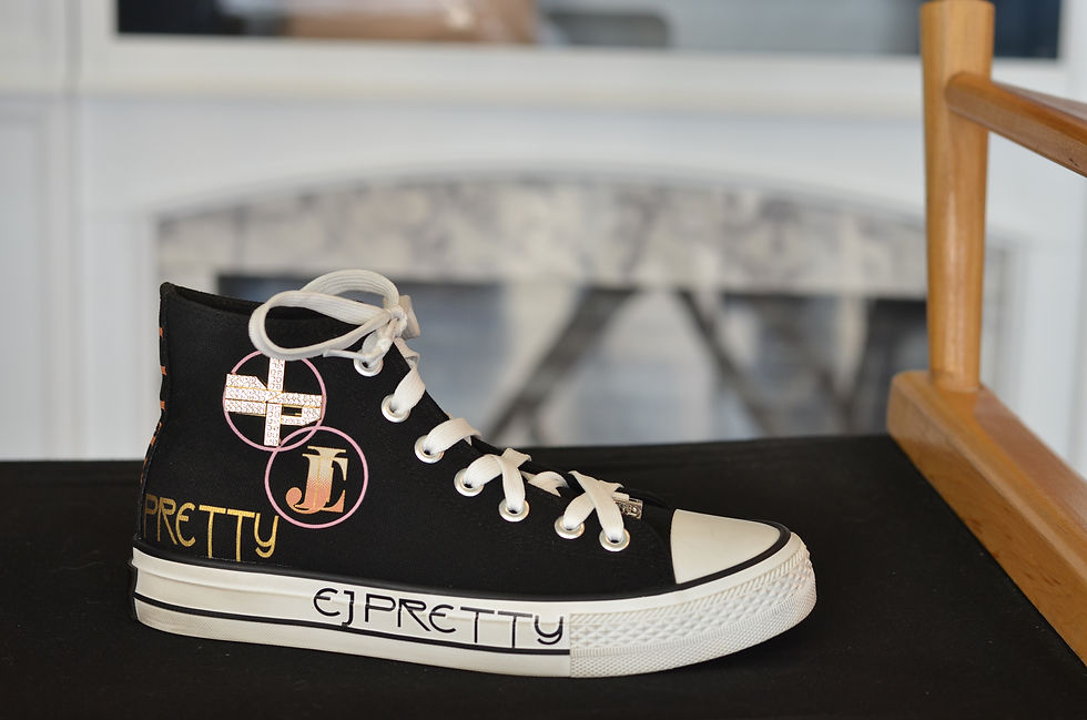 Миниатюра: LUXURY EJ PRETTY HIGH TOP SNEAKERS