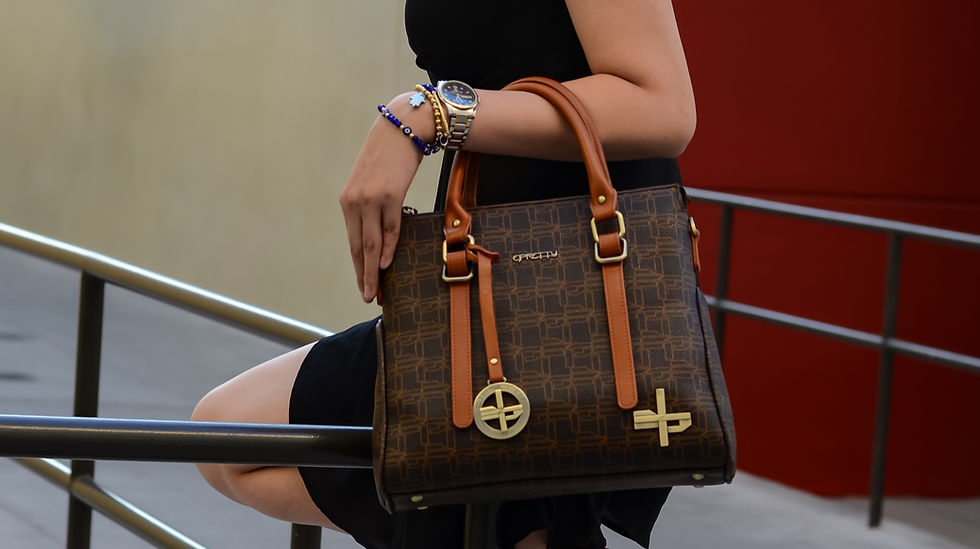 Miniatura: LEATHER MINI TOTE BAG