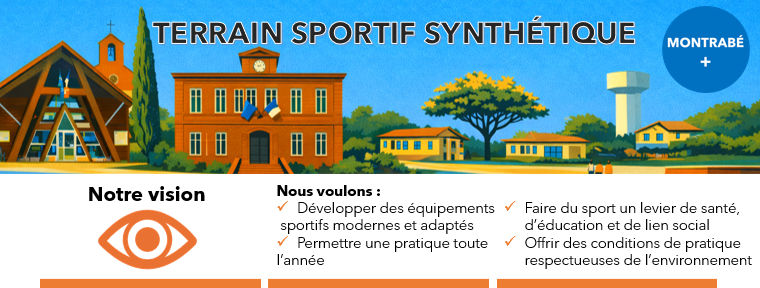 TERRAIN SPORTIF SYNTHÉTIQUE