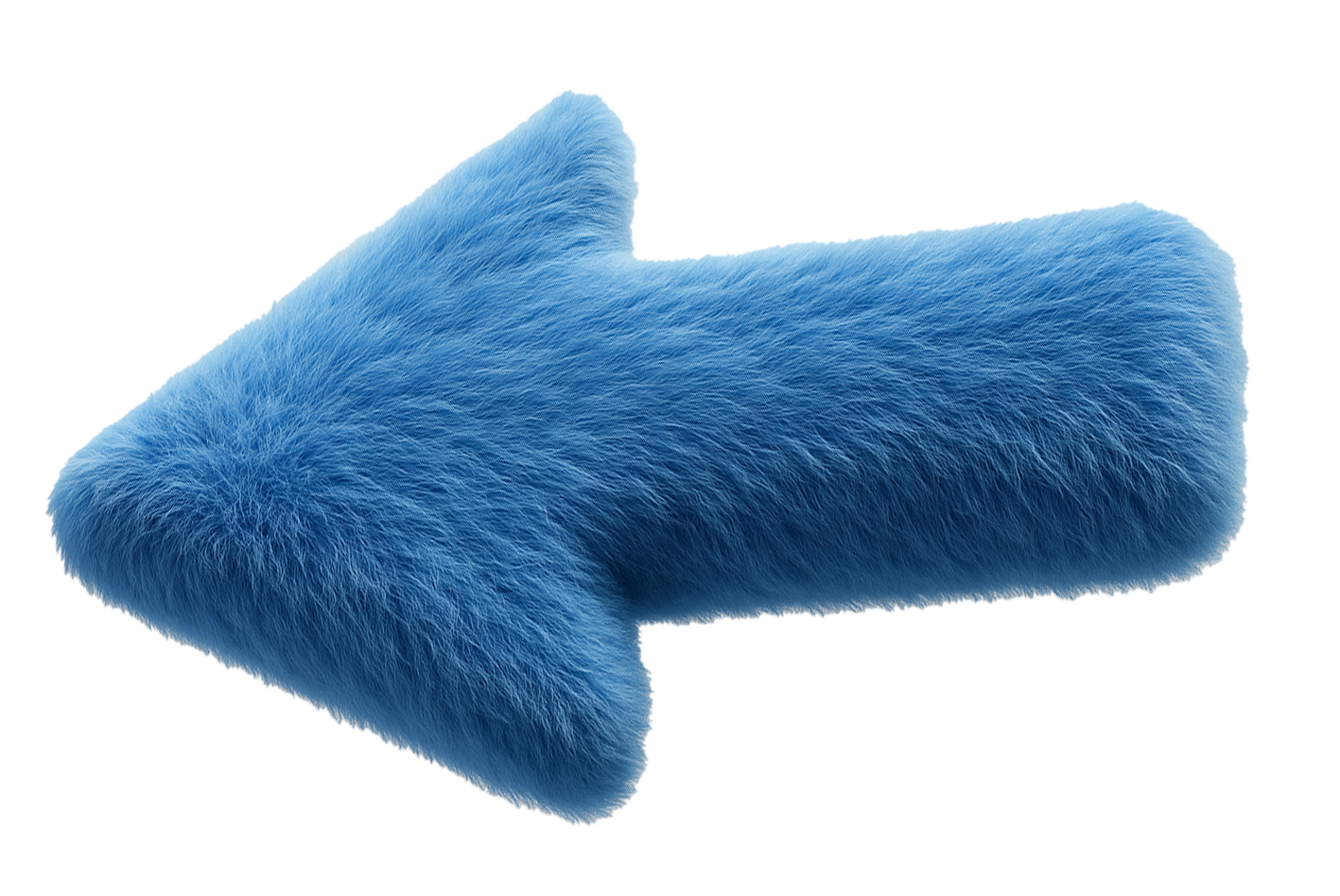 Grote blauwe pijl