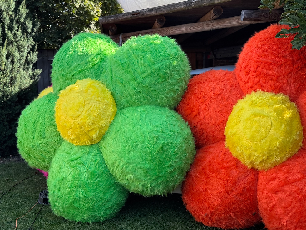 Unieke festival decoratie
