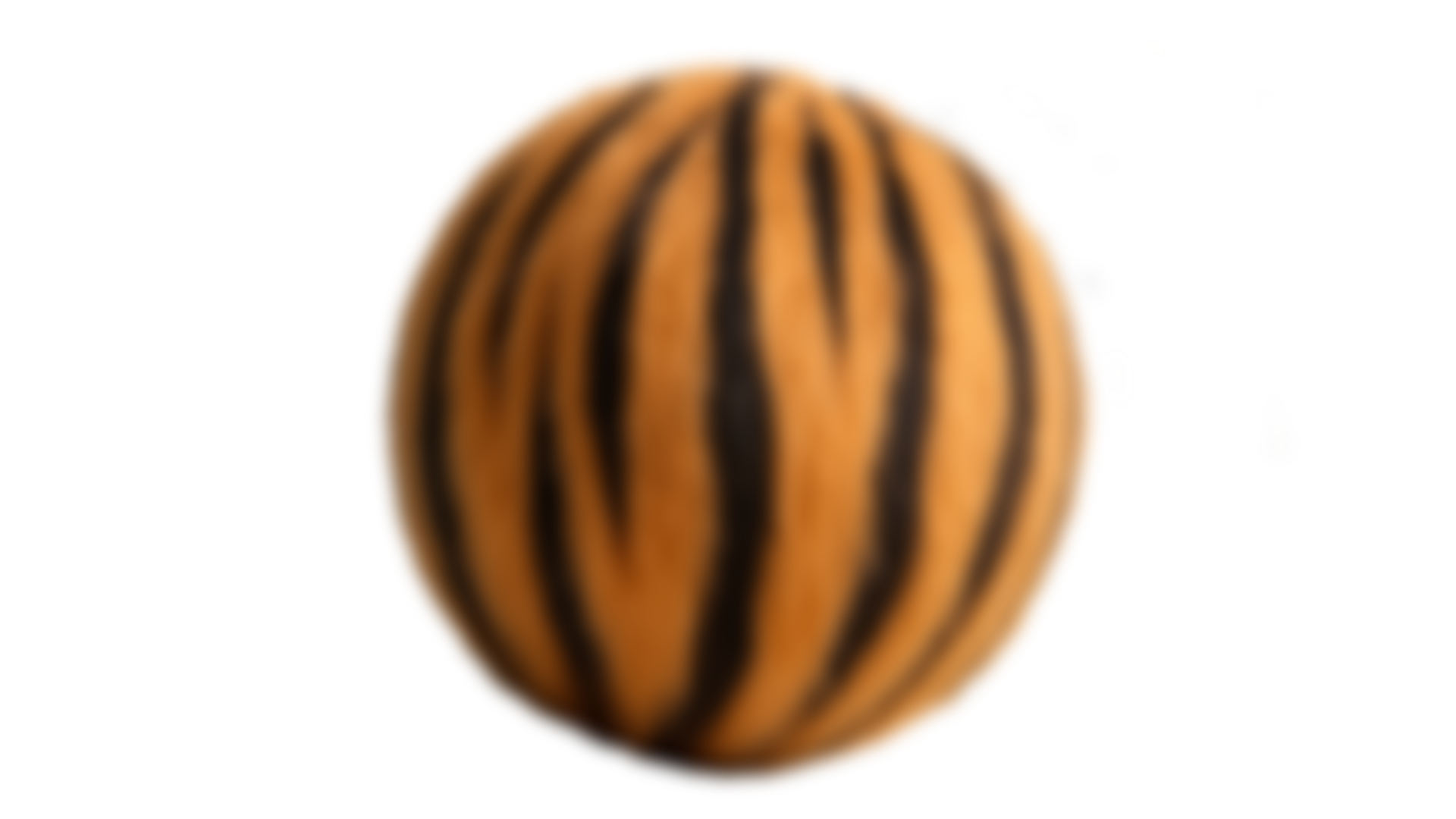 Fluffy tijger