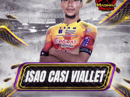 ISAO CASI VIALLET AU MADININA BIKERS