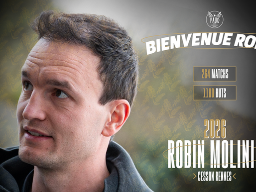 ROBIN MOLINIÉ AIXOIS JUSQU’EN 2026 !!