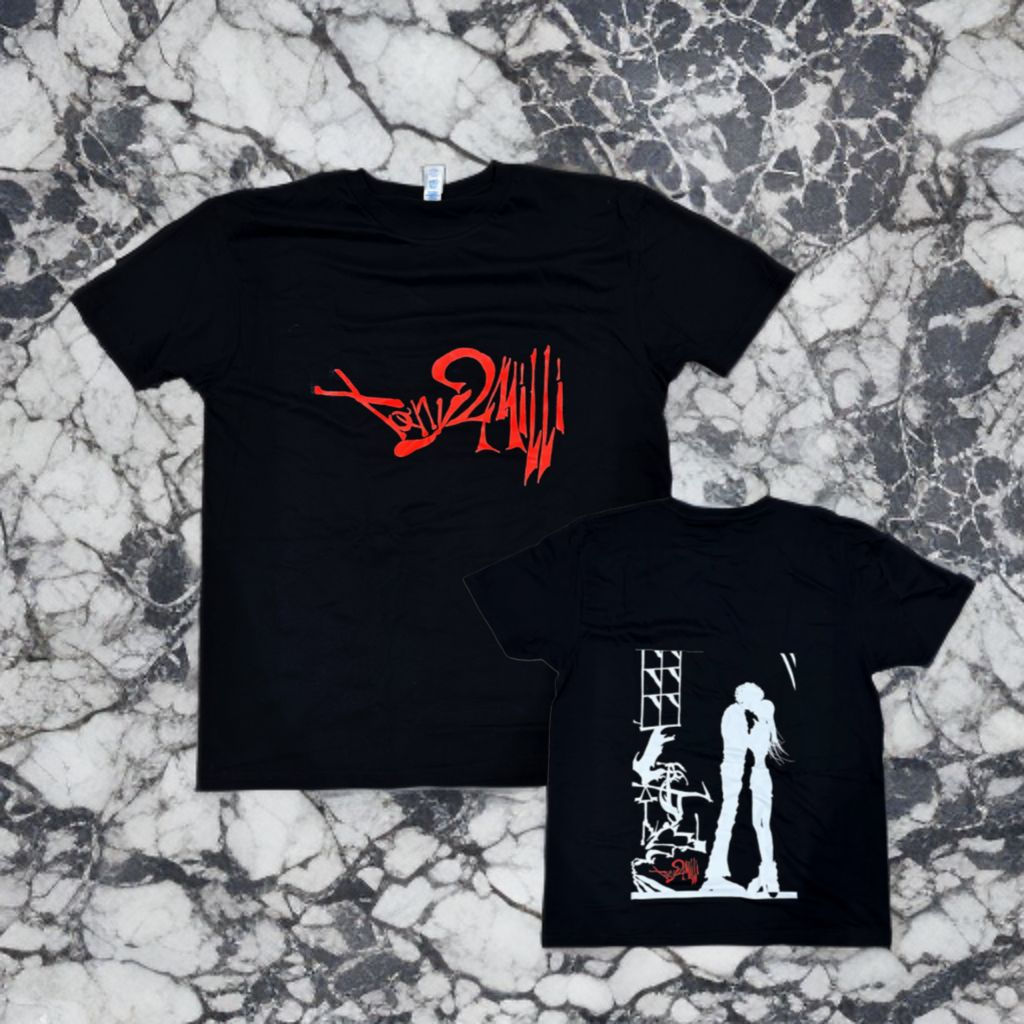 Tee BACIO FLOW black