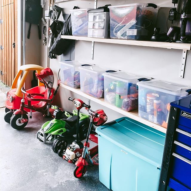 Quarantine day ????: organize the garage