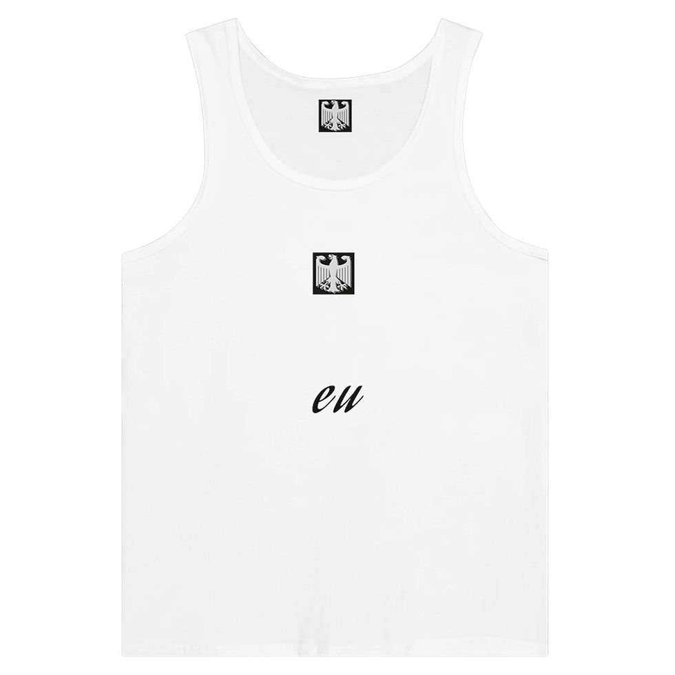 Thumbnail: eu Premium Unisex Tank Top  White