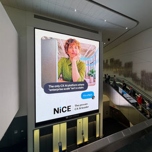 NiCE x Airport DOOH