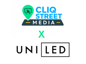 UniLED Software and CLIQSTREET MEDIA partner to roll out third-party DOOH verification