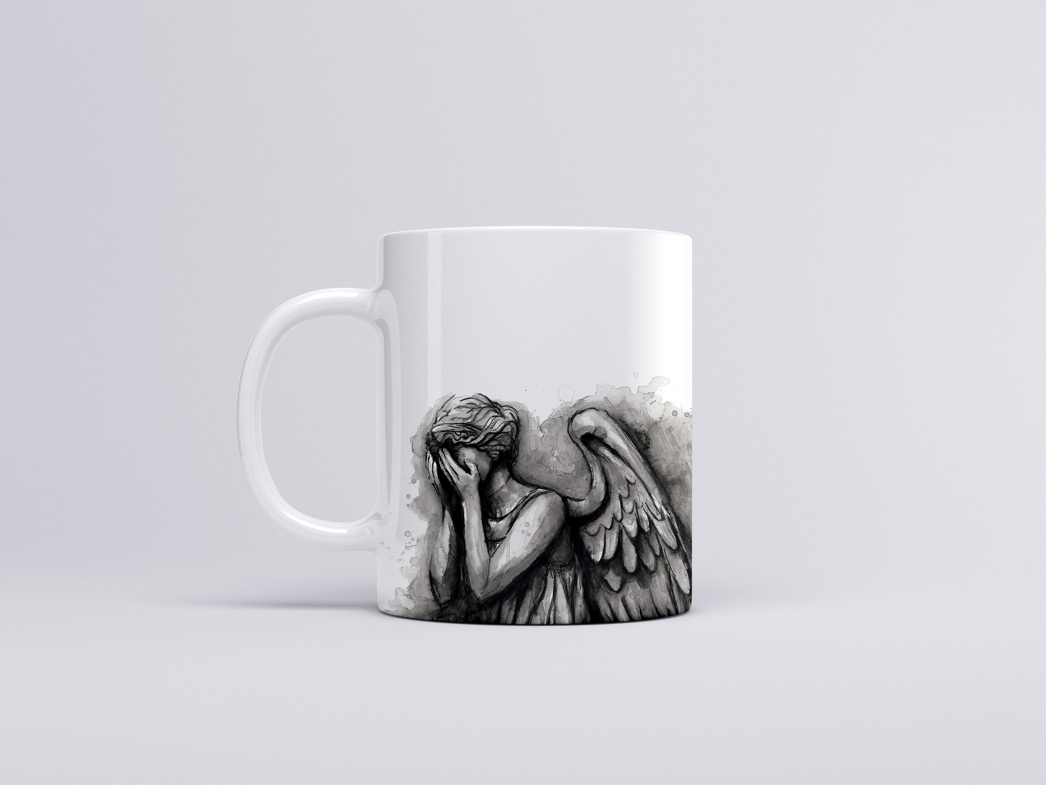 Sad Angel Mug