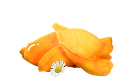 soft dried mango 
