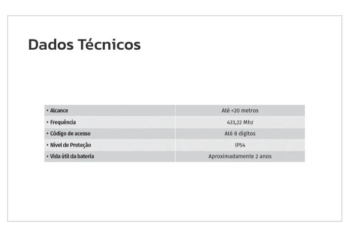 Miniatura: Teclado sem fios Motorline TEC1